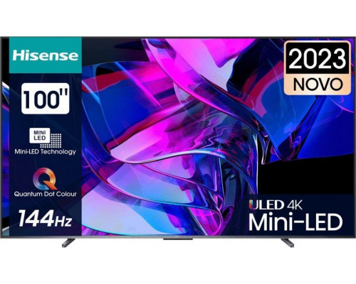 Hisense Smart TV Hisense 100U7KQ 4K Ultra HD LED AMD FreeSync