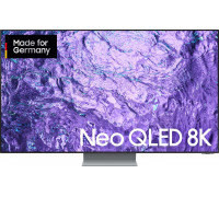 Samsung SAMSUNG Neo QLED GQ-75QN700C, QLED TV - 75 - black/silver, 8K/FUHD, Twin Tuner, HDR, Dolby Atmos