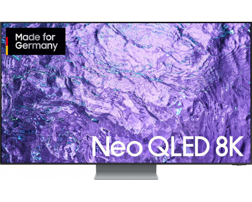 Samsung SAMSUNG Neo QLED GQ-75QN700C, QLED TV - 75 - black/silver, 8K/FUHD, Twin Tuner, HDR, Dolby Atmos