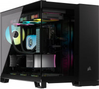 Corsair Corsair 2500X Micro-ATX, szkło hartowane - black