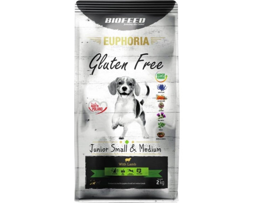 Biofeed BIOFEED Euphoria G-F SMALL&MID lamb 12kg