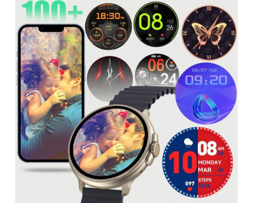 Smartwatch Rubicon Rncf15 Black  (RNCF15)