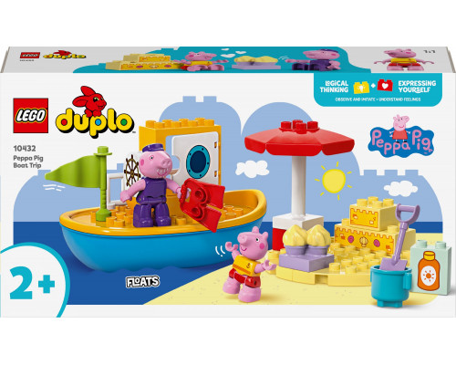 LEGO Duplo Peppa i rejs łodzią (10432)