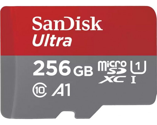 SD  SanDisk Ultra MicroSDXC 256 GB Class 10 UHS-I/U1 A1 (SDSQUAC-256G-GN6FA)