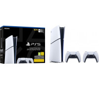 Sony PlayStation 5 Slim Digital Edition + 2 pady (9581574)