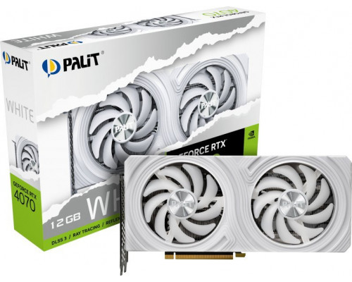 *RTX4070 Palit  GeForce RTX 4070 White 12GB GDDR6X (NED4070019K9-1047L)