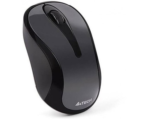 A4Tech A4tech Myš G3-280N, V-Track, bezdrátová optická myš, 1200 DPI, 2.4GHz, Šedá