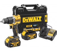 Dewalt udarowa „100 lat” z silnikiem bezszczotkowym 18V XR- 2 x akumulator 4AH TSTAK DCD100YM2T-QW