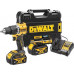 Dewalt udarowa „100 lat” z silnikiem bezszczotkowym 18V XR- 2 x akumulator 4AH TSTAK DCD100YM2T-QW