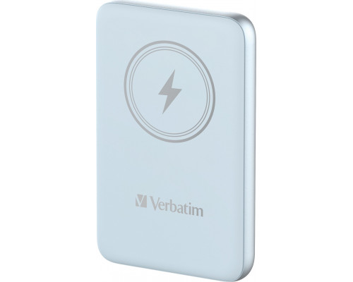 Verbatim Verbatim Charge 'n' Go Magnetic Wireless 10000mAh USB-C PD 3.0 Blue