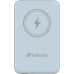 Verbatim Verbatim Charge 'n' Go Magnetic Wireless 10000mAh USB-C PD 3.0 Blue