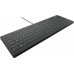 Cherry CHERRY Keyboard AK-C8112 Medical corded sealed [DE] black IP68 kabelgebunden, vollversiegelt, IP68