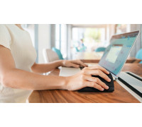 Evolveo EVOLVEO Vertikální myš TwinVerti, Ergonomická myš, 2.4GHz, Bluetooth, černá