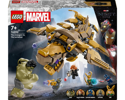 LEGO Marvel Avengers kontra Lewiatan (76290)