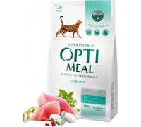 Optimeal Optimeal Food dla Cata Sterylizowanego Turkey 700g