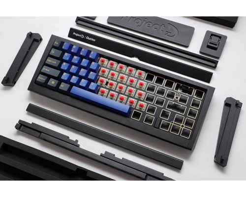 Ducky Ducky Outlaw 65 Gaming Keyboard, Barebone - black (ANSI)