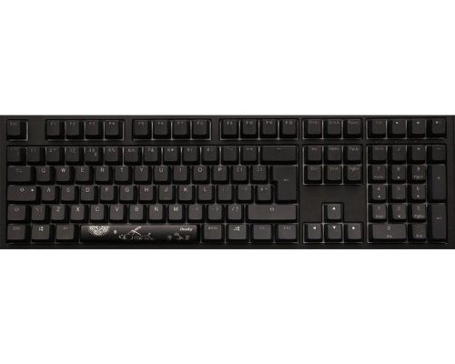 Ducky Ducky Shine 7 PBT Gaming Keyboard, MX Speed Silver, RGB-LED - Gunmetal