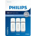 Pendrive Philips USB 2.0 3-Pack 32GB Snow Edition Shadow Grey