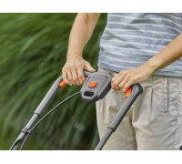 Gardena GARDENA Cordless Lawnmower PowerMax 32/18V P4A solo, 18V (black/grey, without battery and charger, POWER FOR ALL ALLIANCE)