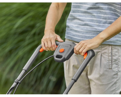 Gardena GARDENA Cordless Lawnmower PowerMax 32/18V P4A solo, 18V (black/grey, without battery and charger, POWER FOR ALL ALLIANCE)