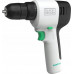 Black+Decker BLACK+DECKER reviva cordless drill/driver, 12 volts (white/black, integrated Li-ion battery 1.5 Ah)