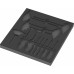 Wera Wera 9813 foam insert for hex screwdriver set 1, empty (black/grey, for Tool Rebel workshop trolley)
