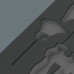 Wera Wera 9813 foam insert for hex screwdriver set 1, empty (black/grey, for Tool Rebel workshop trolley)