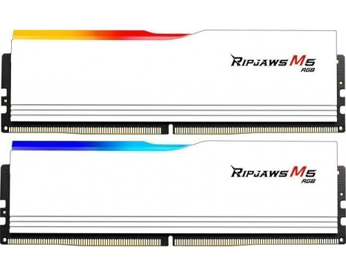 G.Skill Ripjaws M5 RGB, DDR5, 96 GB, 6400MHz, CL32 (F5-6400J3239F48GX2-RM5RW)