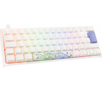 Ducky Ducky One 2 Pro Mini White Edition Gaming Tastatur, RGB LED - Cherry Brown