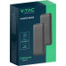 V-TAC Power Bank 10000mAh SLIM TYPE C Black VT-3527