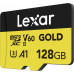 SD  Lexar Professional Gold SD 128 GB UHS-II/U3 A1 V60 (LMSGOLD128G-BNNNG)