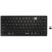 Kensington Kensington Multi-Device Dual Wireless Compact Keyboard - Tastatur - kabellos - 2.4 GHz, Bluetooth 3.0, Bluetooth 5.0 - Englisch - Schwarz