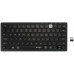 Kensington Kensington Multi-Device Dual Wireless Compact Keyboard - Tastatur - kabellos - 2.4 GHz, Bluetooth 3.0, Bluetooth 5.0 - Englisch - Schwarz