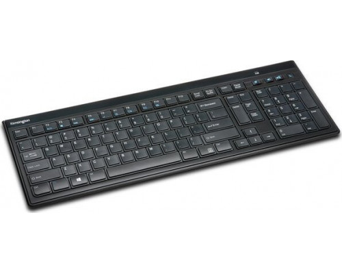 Kensington Kensington Advance Fit klawiatura RF Wireless AZERTY Holenderski, Francuski Czarny