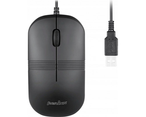 Perixx Perixx PERIMICE-503 B, waterproof mouse, USB wired, black