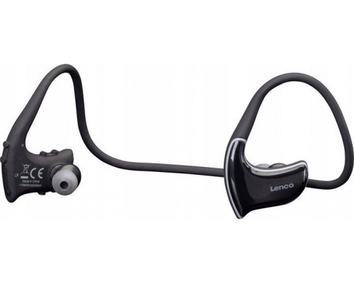 Lenco Lenco BTX-750BK Wasserdichtes Bluetooth-Headset (Schwarz)