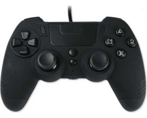 Pad SteelPlay STEELPLAY Slim Pack Wired Controller Ebony Black Multi