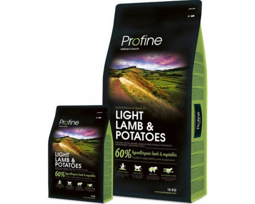 PROFINE Profine Dog Light Lamb & Potatoes 15kg