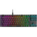 Deltaco Žemo profilio mechaninė RGB klaviatūra DELTACO GAMING DK420 UK Išdėstymas, Outemu Brown jungikliai, juoda/ RGB / GAM-111B-UK