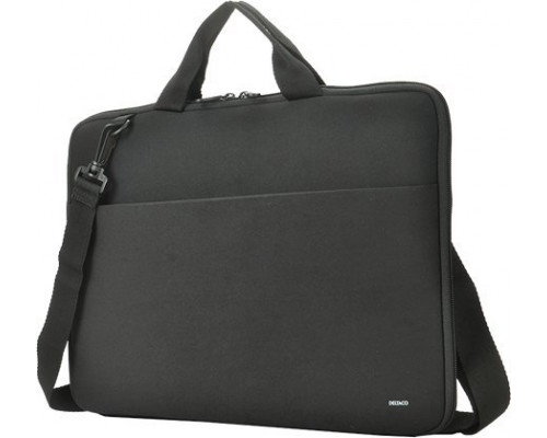 Backpack Deltaco Patvarus nešiojamojo kompiuterio dėklas DELTACO skirtas 15.6-16" kompiuteriams, pečių dirželis, juodas / NV-512