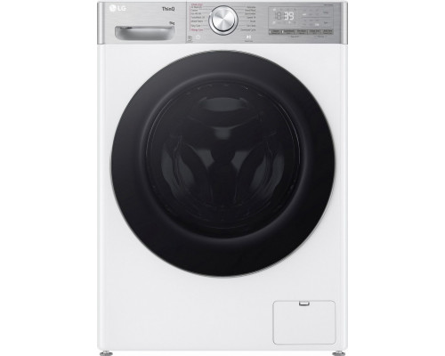 LG LG | Skalbimo mašina | F2WR909P3W | Energy efficiency class A-10% | Front loading | Skalbimo talpa 9kg | 1200 RPM | Gylis 47.5 cm | Plotis 60 cm | LED | Steam function | Direct drive | Wi-Fi | Baltas