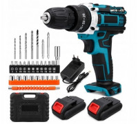 ExtraLink Extralink Tools Akumulatorowa Blue + 2 Batteryy