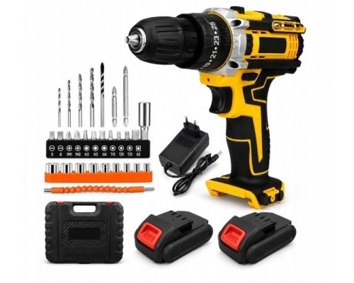 ExtraLink Extralink Tools Akumulatorowa Yellow + 2 Batteryy