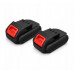 ExtraLink Extralink Tools Akumulatorowa Yellow + 2 Batteryy