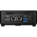 Komputer MSI MSI Cubi 5 12M-021BDE 0.66L sized PC Black i5-1235U