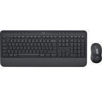 Logitech Logitech Signature MK650 Combo For Business klawiatura Dołączona myszka RF Wireless + Bluetooth QWERTY UK międzynarodowy Grafitowy