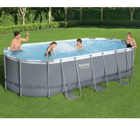 Bestway Bestway Owalny swimming pool ground Power Steel, 549x274x122 cm