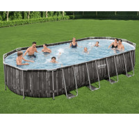 Bestway Bestway Swimming pool garden with accessory kit, oval, 7,32x3,66x1,22 m