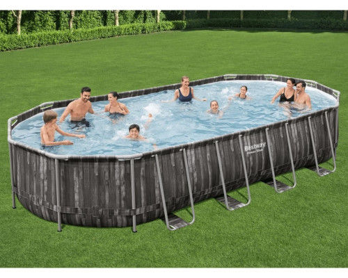 Bestway Bestway Swimming pool garden with accessory kit, oval, 7,32x3,66x1,22 m