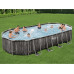 Bestway Bestway Swimming pool garden with accessory kit, oval, 7,32x3,66x1,22 m